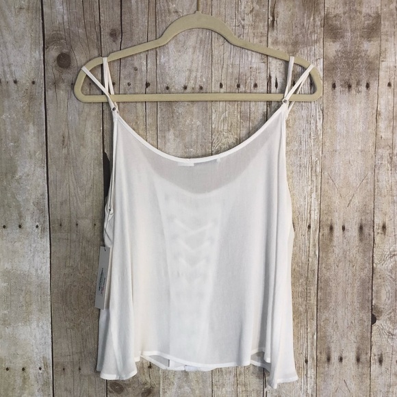 ๐ฟHOST PICK๐ฟNWT Bishop + Young Lace Up Tank - Picture 5 of 6